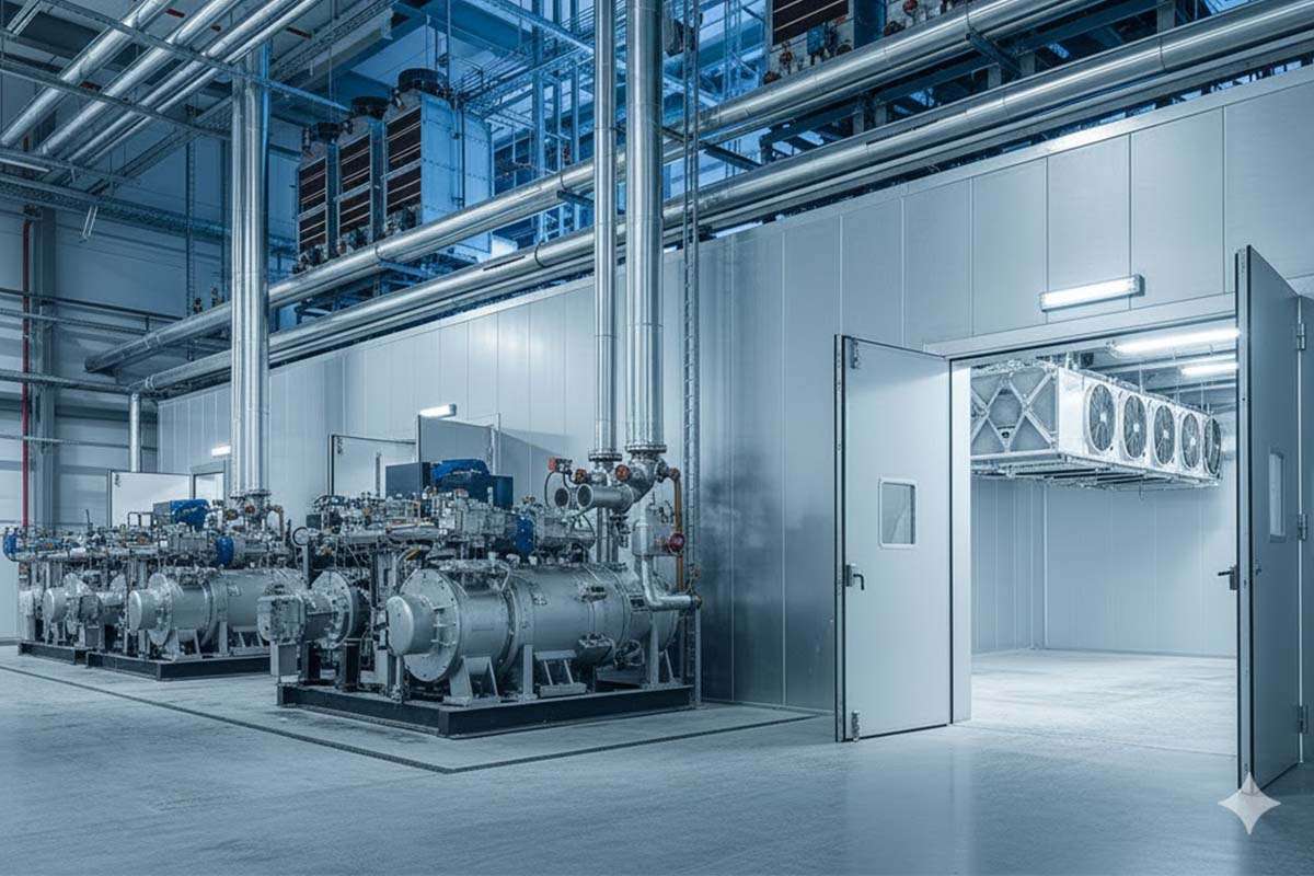 Industrial refrigeration systems