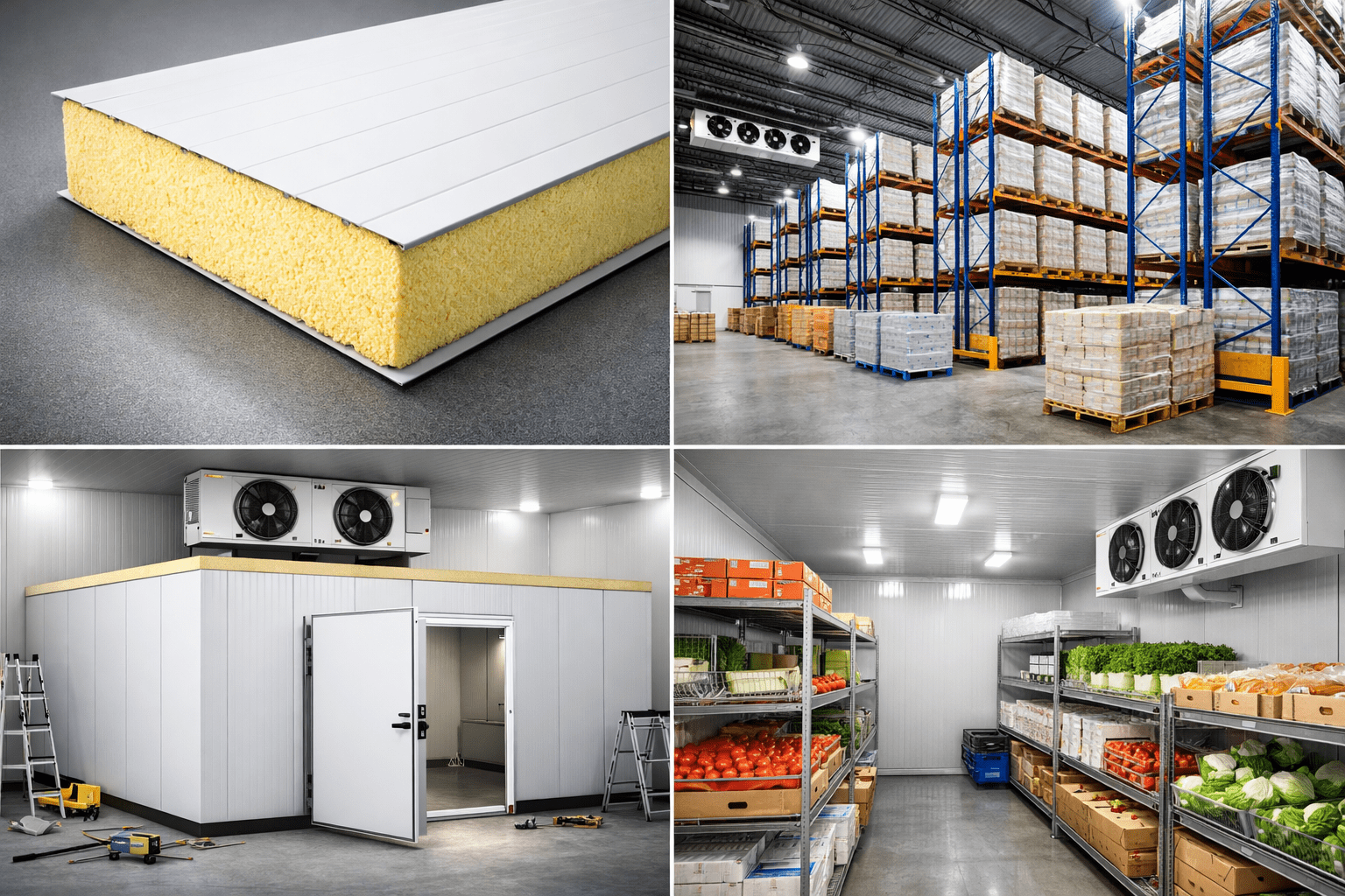 Benefits of Modern Insulated Panels for Cold Storage