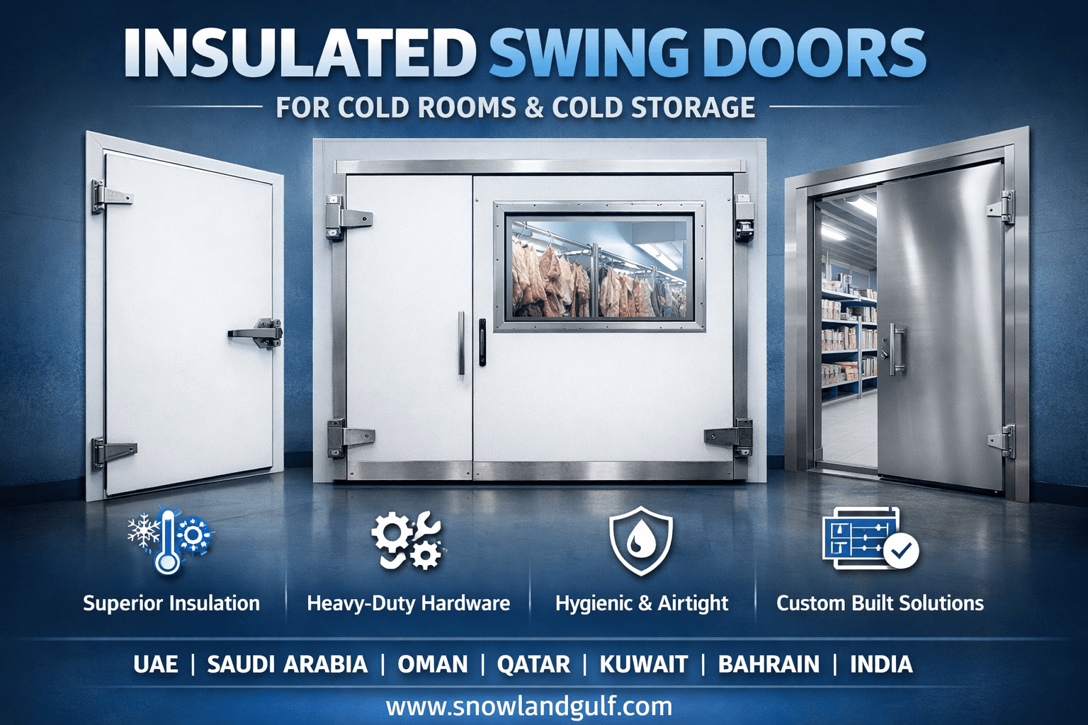 Insulated Swing Doors