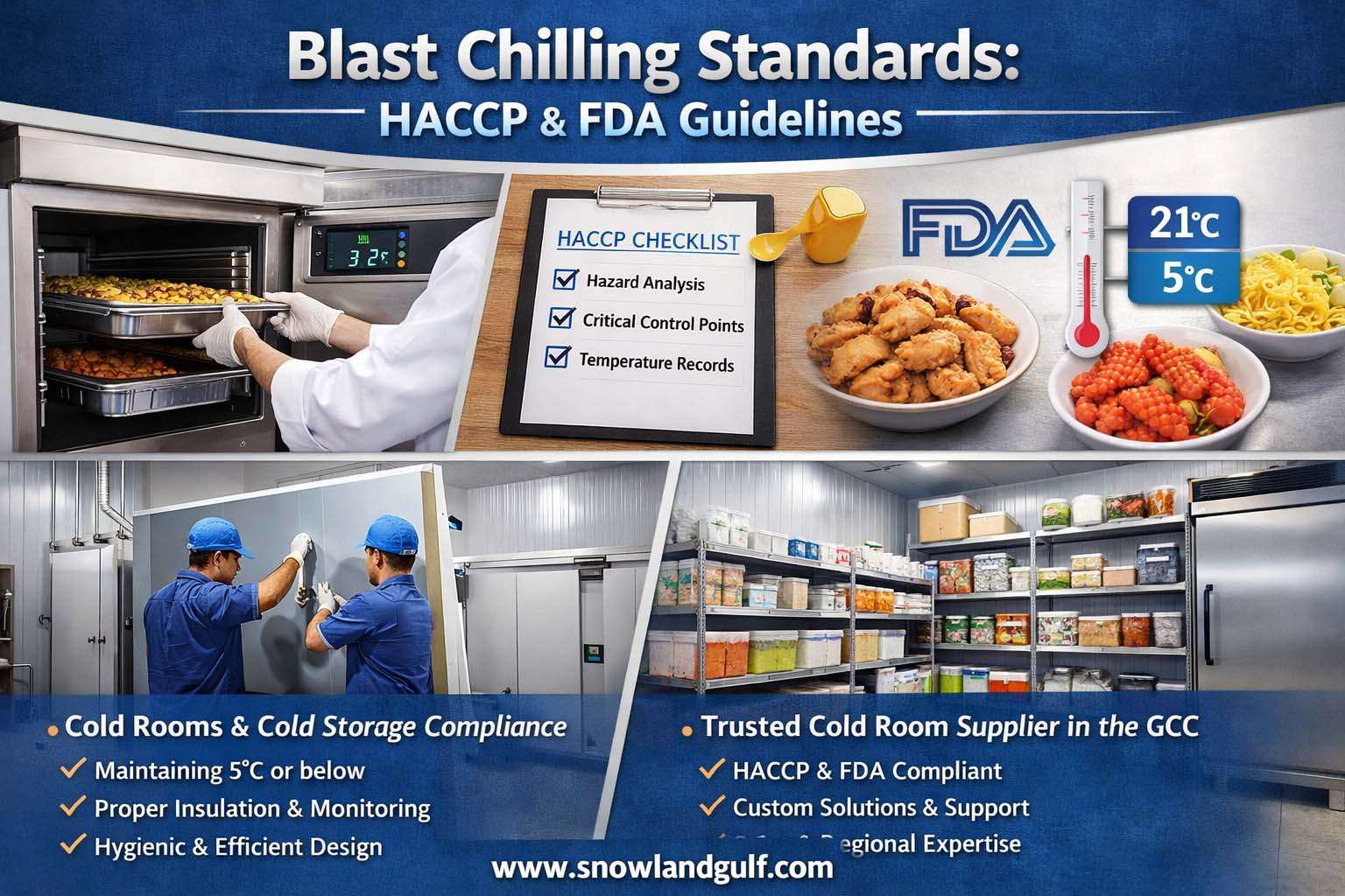 Blast Chilling Standards | Snowland