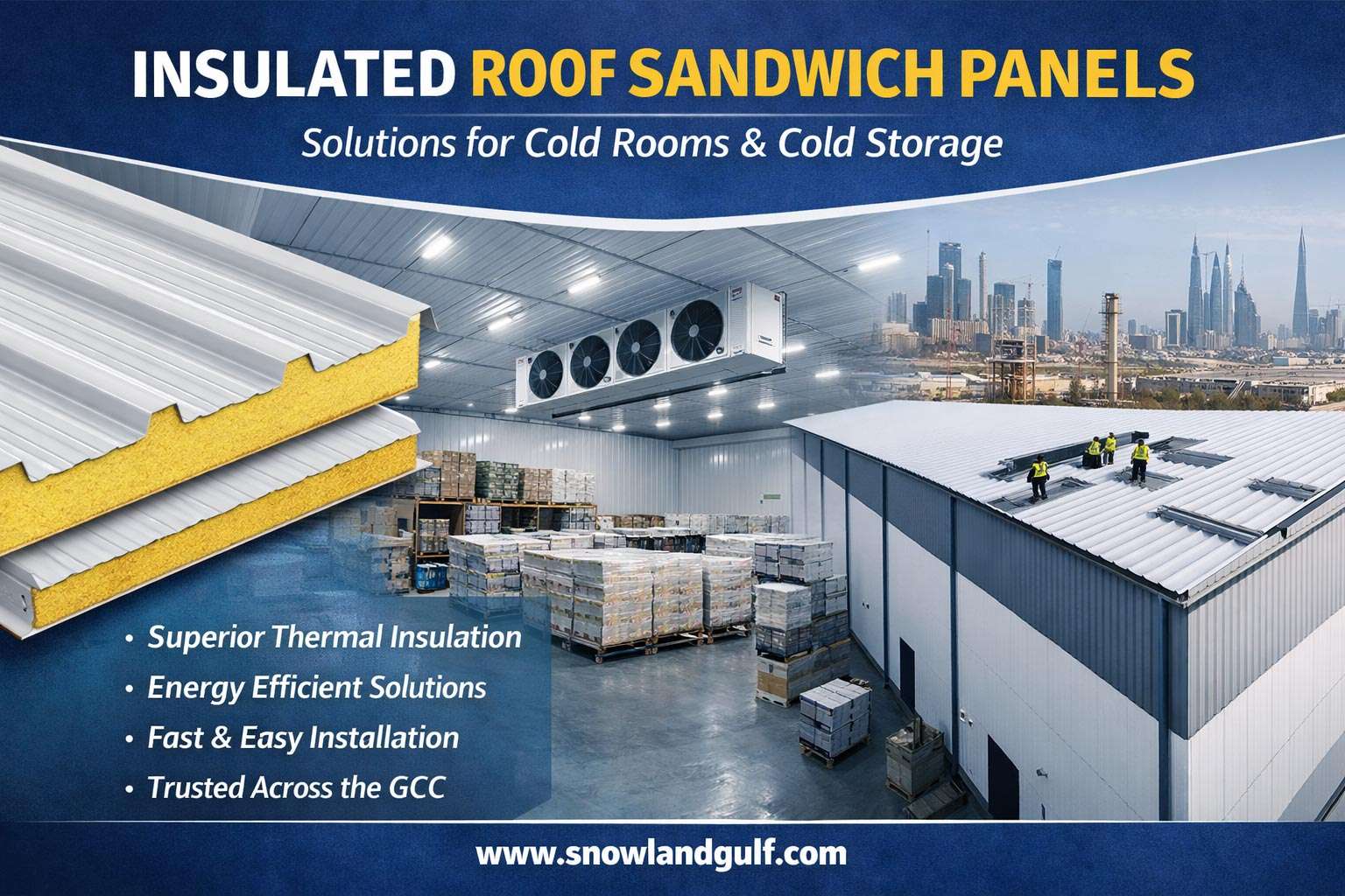 Insulated Roof Sandwich Panels