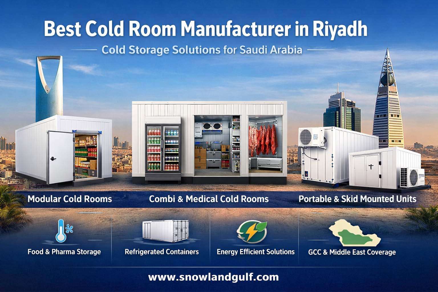 Best Cold Room Manufacturer in Riyadh