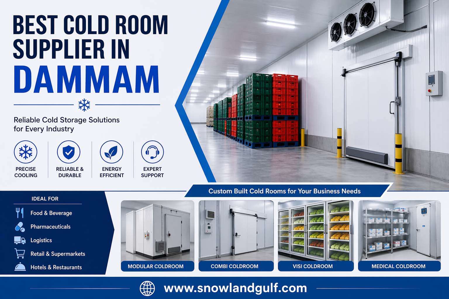 Best Coldroom Supplier in Dammam