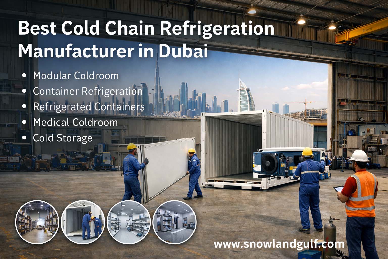 Best Cold Chain Refrigeration Manufacturer in Dubai