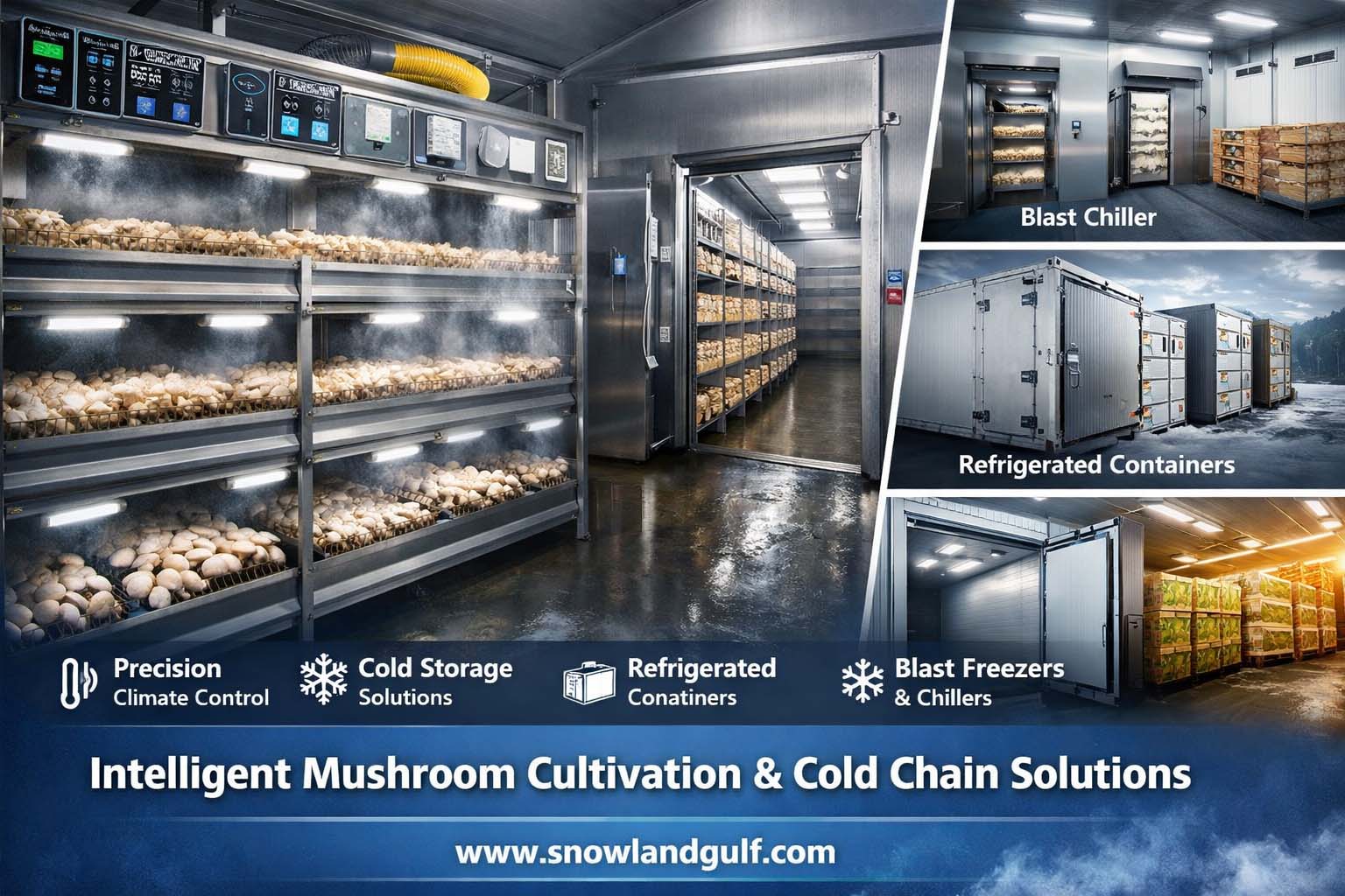 Intelligent Mushroom Cultivation Chamber Manufacturer | Snowland