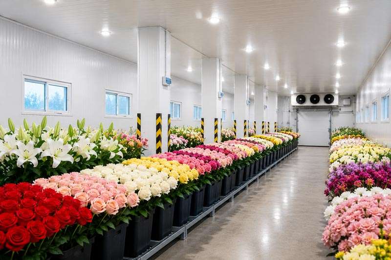 flower cold room