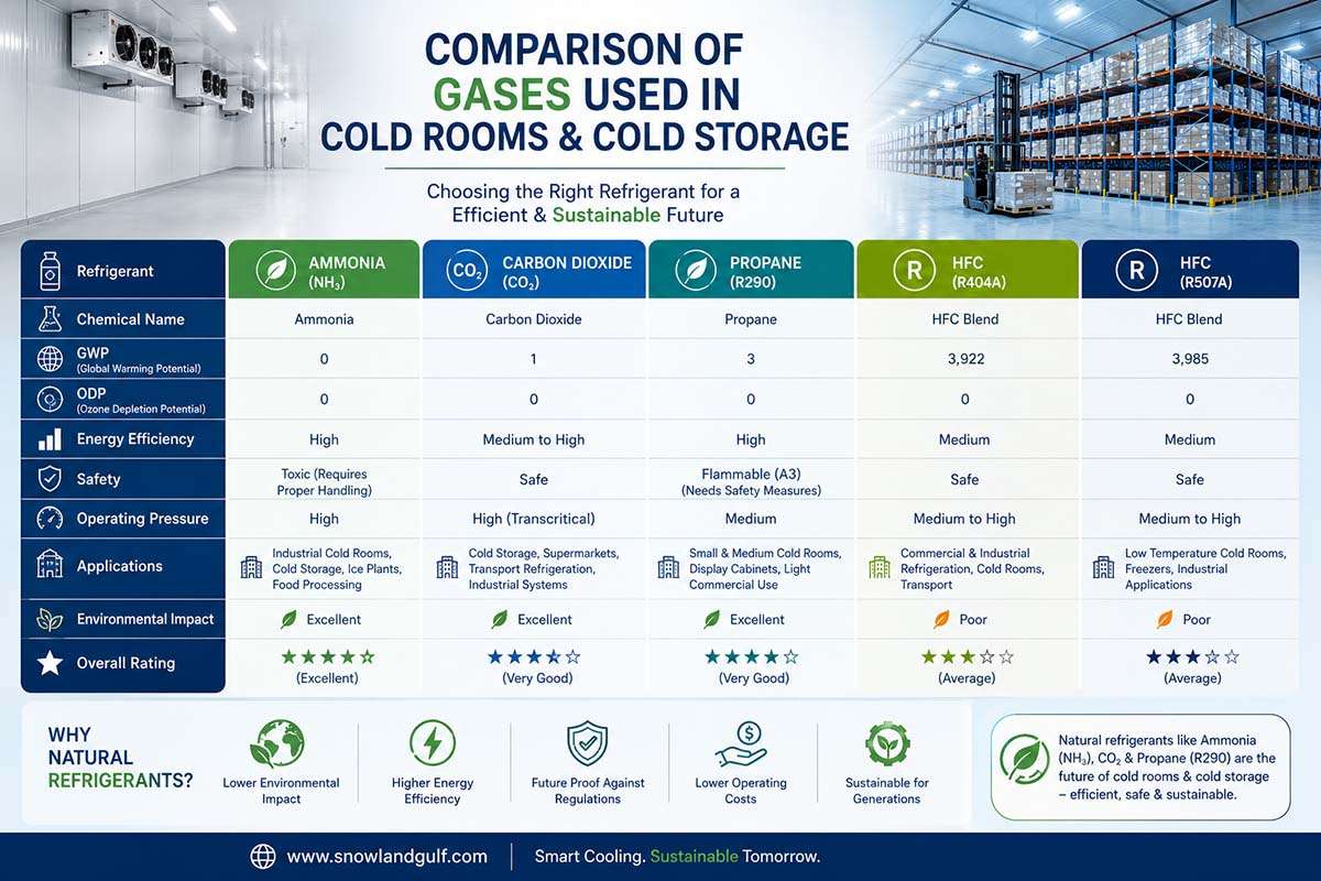 refrigerant comparison