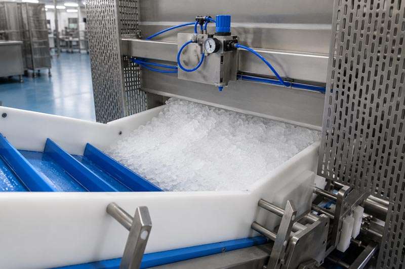 Ice flake conveyor