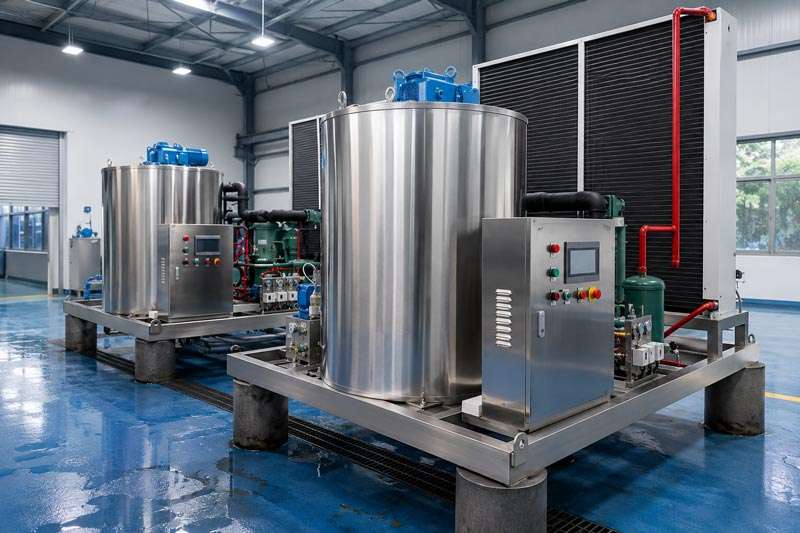 industrial ice flake machine