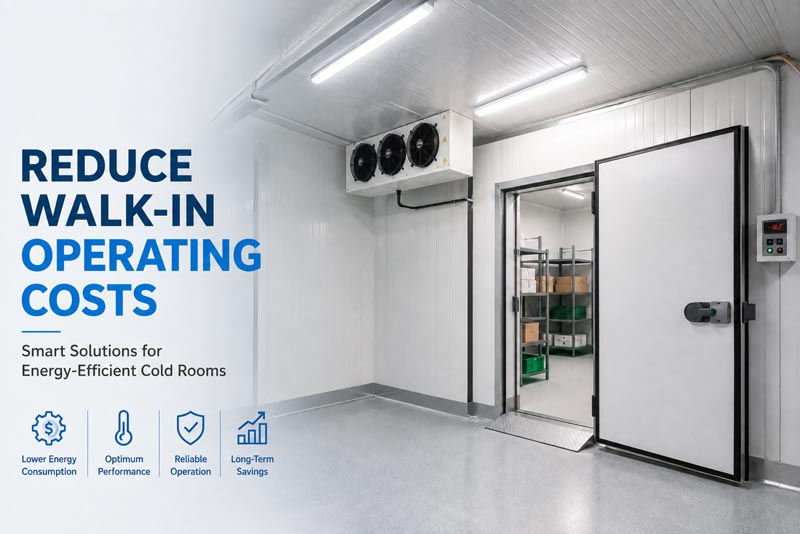 How Do I Reduce Operating Costs of Walk-In Units