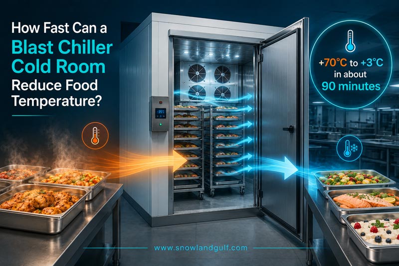 How Fast Can a Blast Chiller Reduce Food Temperature