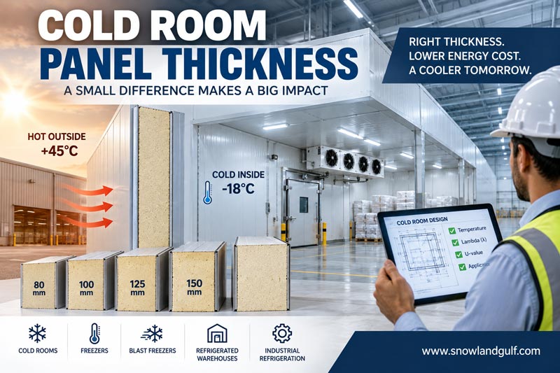 How to Select Cold Room Panel Thickness