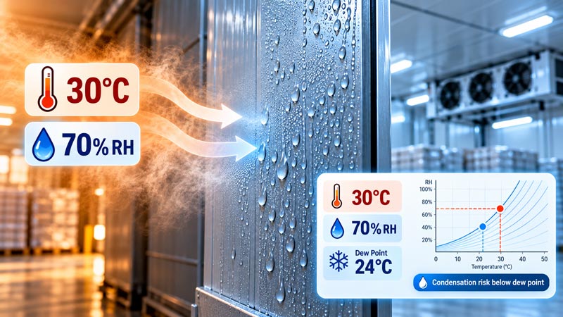 Cold Room Condensation Causes & Solutions