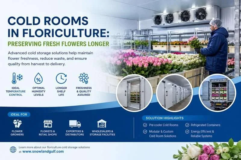 Cold Rooms in Floriculture