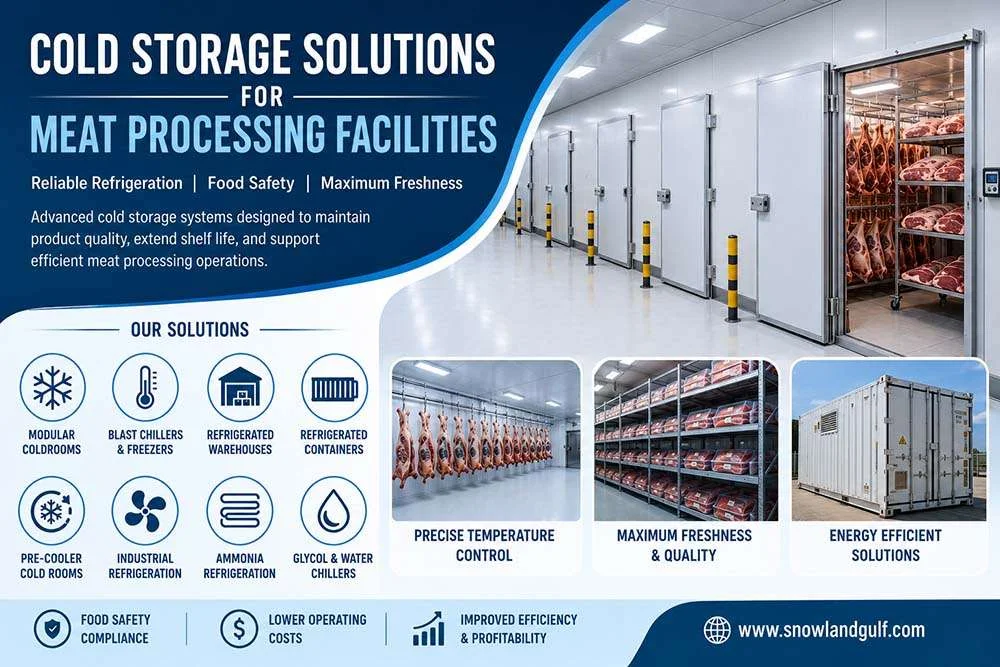 Cold Storage Solutions for Meat Processing Facilities