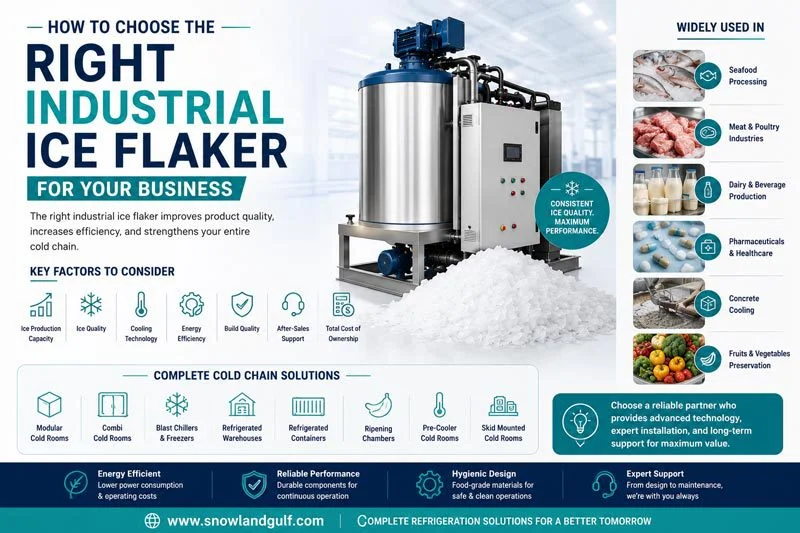 How to Choose the Right Industrial Ice Flaker for Your Business