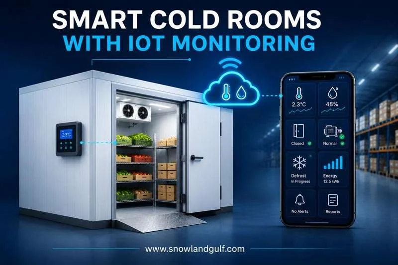 Smart Cold Rooms with IoT Monitoring